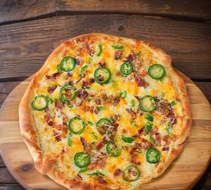 Onion jalapeno pizza
