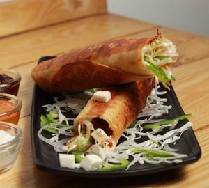 Cheese Chilli Corn Frankie