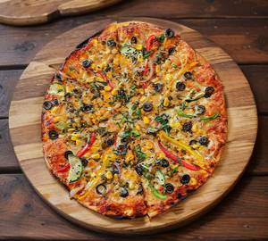 Corn cheese pizza