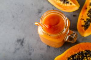 Papaya Milk Shake