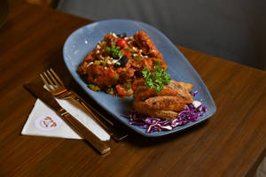 Chicken Wings In Peri Peri Sauce 4 Pc