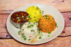 Veg triple rice
