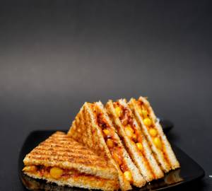 Corn Masala Sandwich