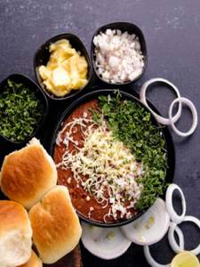 Cheese Pav Bhaji