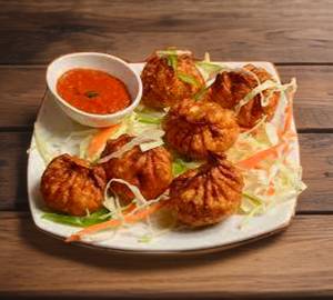 Chicken momos fried