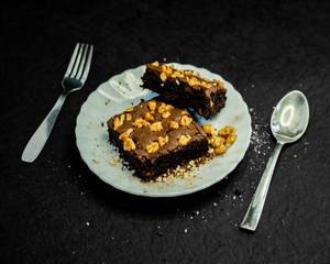 Double Chocolate Walnut Brownie