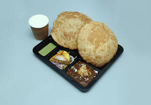 Aloo Poori + Lassi