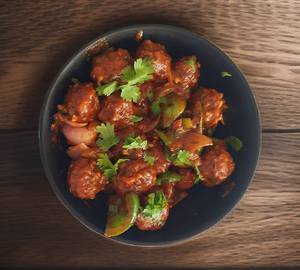 Chilli manchurian dry gravy
