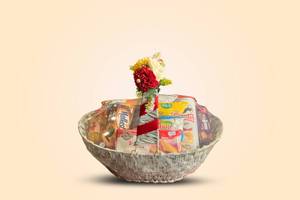 Basket Full Of Happiness And Delights