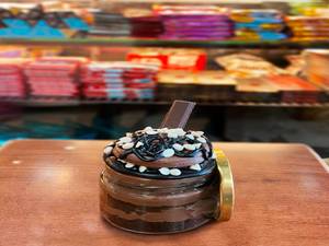 Chocolate Overload Jar Cake