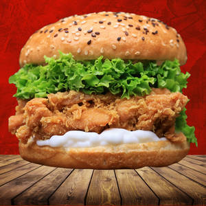 Fried Chicken Burger