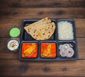 Chicken curry Thali