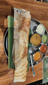 Masala Dosa (butter/ghee)