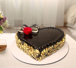 Chocolate Walnut Heart