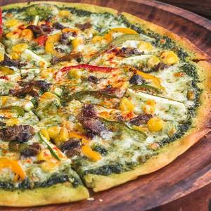 Non Veg The Polo Pesto Pizza