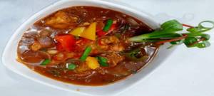 Boneless Chilli Chicken Gravy