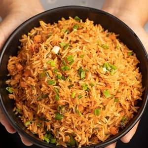 Veg Bbc Special Schezwan Fried Rice