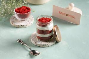 Red Velvet Jar Cake (100 Gm)