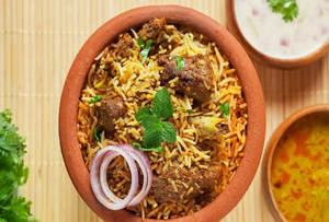 Handi Mutton Pulao (serve 1-2)