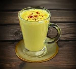 Kesar badam milk shake