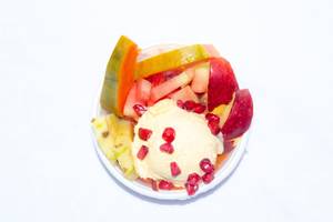 Fruit Salad With Ice Cream