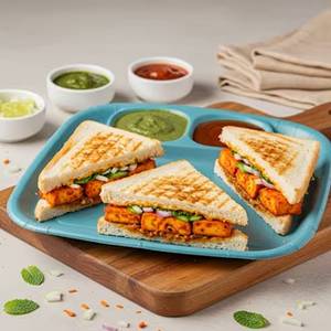 Tandoori paneer sandwich