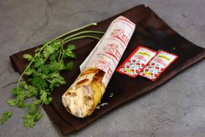 Chicken Malai Tikka Roll (2pcs)