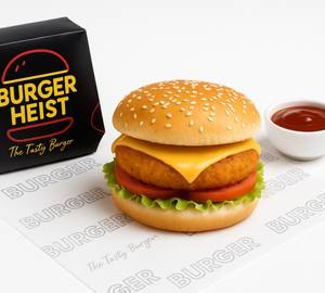 Aloo Patty Cheese Burger