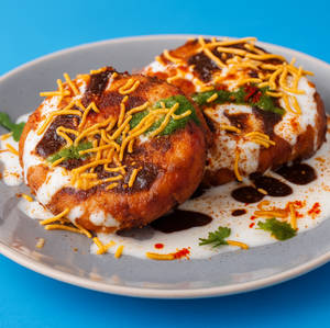 Aloo Tikki Chaat  (200 gm)