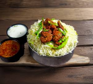 Mushroom Biryani Mini + Pet Bottle