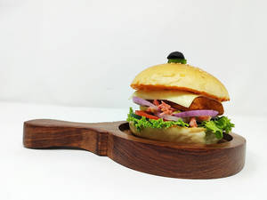 Spicy Cottage Cheese Burger