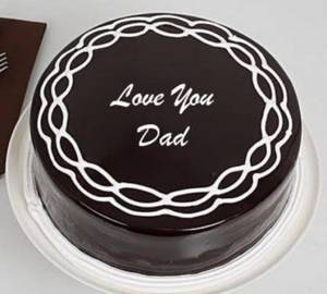 Celebration Day Chocolate Round Cake