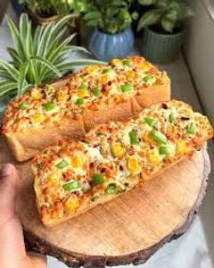 Piri Piri Veggie Garlic Bread