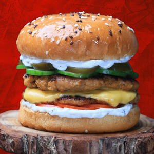 Smashed Legend Chicken Burger