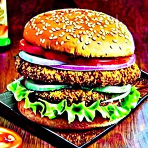 Mexican cheese burger