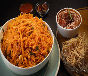 Triple Schezwan Fried Rice