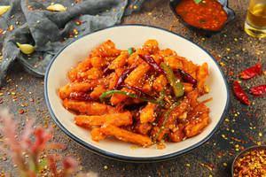 Crispy Chilli Potatoes
