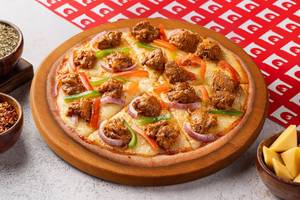 Tandoori Chicken Tikka Thin Crust Pizza