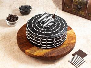 Zebra Chocolate Cake