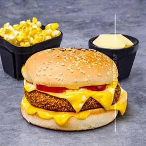 Cheese corn burger
