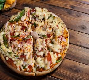 3 In 1 Pizza (Onion, Capsicum, tomato)
