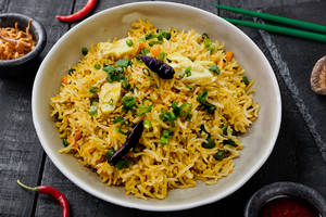 Chilli Garlic Fried Rice - Egg