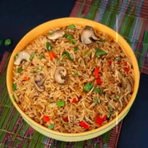 Mushroom Schezwan Fried Rice