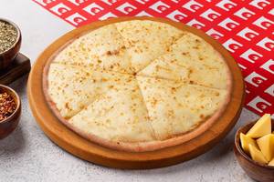 Double Cheese Margherita Thin Crust Pizza