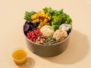 Moroccan Spiced Veggie Bowl (High Protein, Gluten Free)