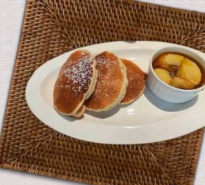 Apple Caramel Pancakes