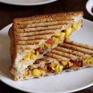 Cheese corn grilled sandwich