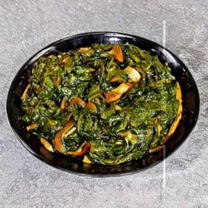 Mushroom palak