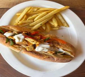 Paneer Ban Mi Baguette