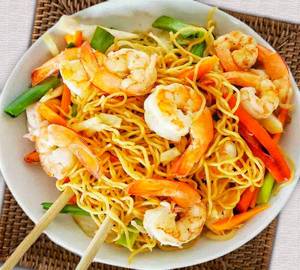 Burnt Garlic Mix Noodles